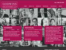 Tablet Screenshot of godwins-law.co.uk